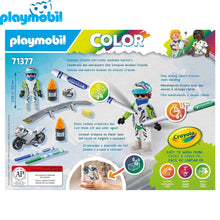 Cargar imagen en el visor de la galería, Playmobil 71377 moto Crayola