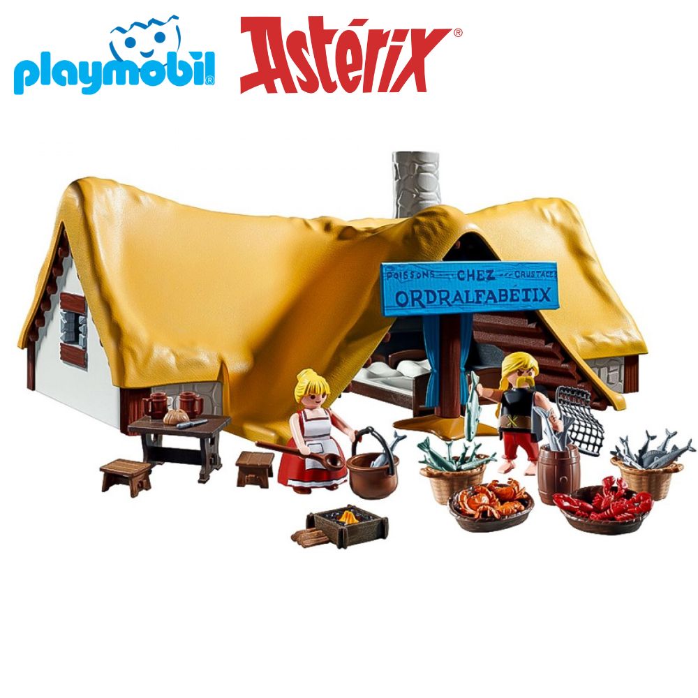 Playmobil asterix: la cabaña de ordenalfabetix