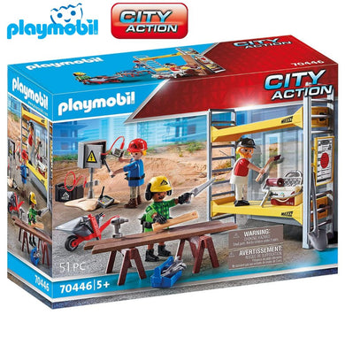Playmobil andamio con obreros 70446 City Action