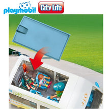 Cargar imagen en el visor de la galería, Playmobil 71329 autobús escolar grande con puerta corredera City Life