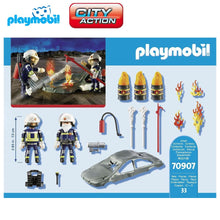 Cargar imagen en el visor de la galería, Playmobil bomberos equipo de incendios