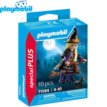 Cargar imagen en el visor de la galería, Playmobil bruja con gato 71584