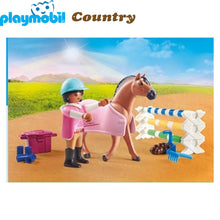 Cargar imagen en el visor de la galería, Playmobil caballo con instructor