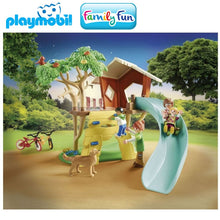 Cargar imagen en el visor de la galería, Playmobil casa del árbol con tobogán 71001 Family Fun