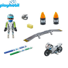 Cargar imagen en el visor de la galería, Playmobil 71377 color moto