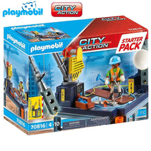 Cargar imagen en el visor de la galería, Playmobil construcción con grúa 70816 City Action