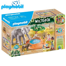Cargar imagen en el visor de la galería, Playmobil elefante en la charca Wiltopia 71294