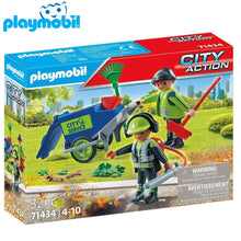 Cargar imagen en el visor de la galería, Playmobil equipo de limpieza urbana 71434
