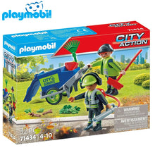 Cargar imagen en el visor de la galería, Playmobil equipo de limpieza urbana 71434