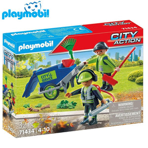 Playmobil equipo de limpieza urbana 71434