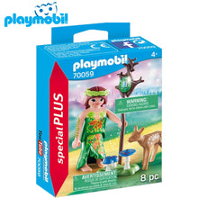 Cargar imagen en el visor de la galería, Playmobil hada con cervatillo 70059