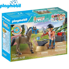 Cargar imagen en el visor de la galería, Playmobil herrador Ben y Aquiles 71357