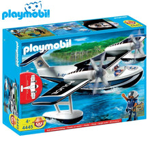 Cargar imagen en el visor de la galería, Playmobil hidroavión de policía 4445