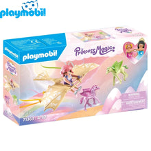 Cargar imagen en el visor de la galería, Playmobil paseo con potros Pegaso en las nubes 71363