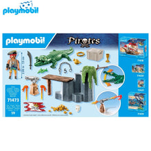 Cargar imagen en el visor de la galería, Playmobil pirata cocodrilo 71473