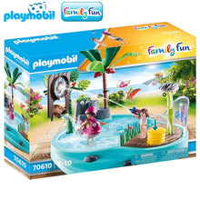 Cargar imagen en el visor de la galería, Playmobil piscina con rociador de agua 70610 Family Fun