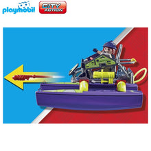 Cargar imagen en el visor de la galería, Playmobil quad policía fuerzas especiales