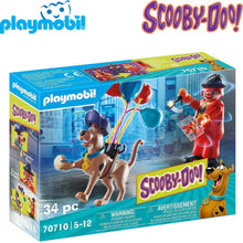 Cargar imagen en el visor de la galería, Playmobil Scooby Doo fantasma Clown aventura 70710