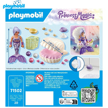 Cargar imagen en el visor de la galería, Playmobil sirena concha y perla 71502