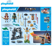 Cargar imagen en el visor de la galería, Playmobil tesoro pirata 71420