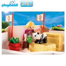Cargar imagen en el visor de la galería, Playmobil veterinaria oso panda