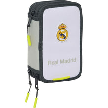 Cargar imagen en el visor de la galería, Plumier Real Madrid estuche escolar 3 pisos