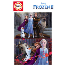 Cargar imagen en el visor de la galería, Puzzle Frozen Olaf Elsa Anna Kristoff Sven