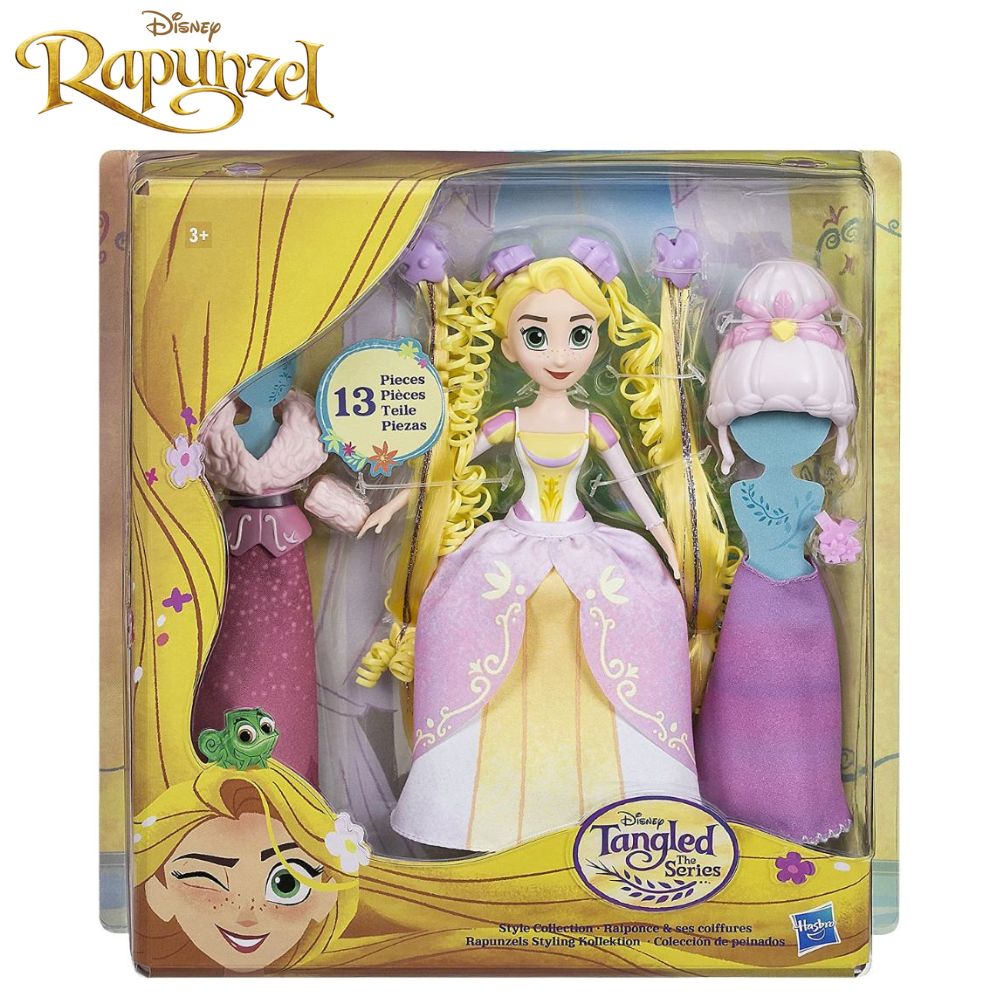 Rapunzel peinados muneca Princesa Disney Enredados MANCHATOYS