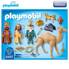 Cargar imagen en el visor de la galería, Reyes magos 9497 Playmobil navidad