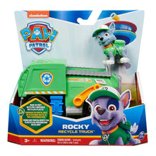 Cargar imagen en el visor de la galería, Rocky Patrulla Canina CAMION RECICLAJE y figura