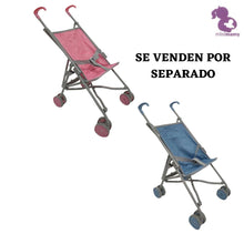 Cargar imagen en el visor de la galería, Silla de paseo juguete plegable para muñecos