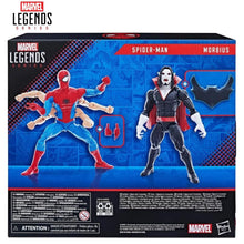Cargar imagen en el visor de la galería, Spiderman Morbius figuras Marvel Legends Series
