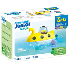 Cargar imagen en el visor de la galería, Submarino Tinti Playmobil Junior Aqua (71440)
