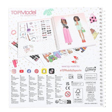Cargar imagen en el visor de la galería, TOP MODEL cuaderno dress me up