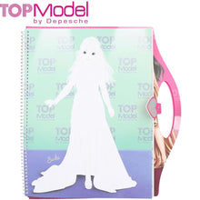 Cargar imagen en el visor de la galería, Top Model cuaderno glamour