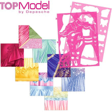 Cargar imagen en el visor de la galería, Top Model glamour cuaderno para colorear