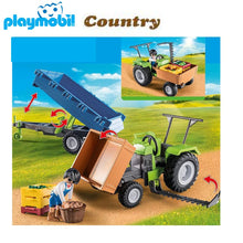 Cargar imagen en el visor de la galería, tractor verde de Playmobil