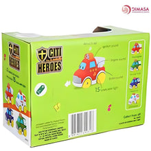 Cargar imagen en el visor de la galería, Vehículo infantil citi heroes emergencias, luz y sonido