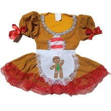 Cargar imagen en el visor de la galería, vestido galleta de jengibre hasta 18 meses