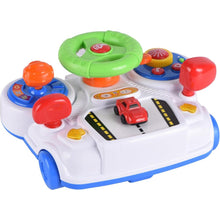 Cargar imagen en el visor de la galería, Volante conducción para bebés con sonidos y luces