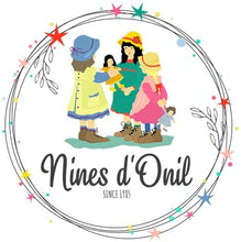 Cargar imagen en el visor de la galería, BEBÉ ARTESANAL RECIEN NACIDO PASTEL AZUL CON COJIN 37 CM NINES D´ONIL 460 (SEXADO)