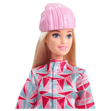 Cargar imagen en el visor de la galería, BARBIE tabla snowboard muñeca articulada (HCN32)