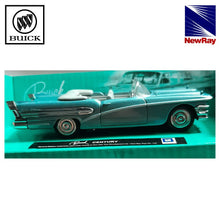 Cargar imagen en el visor de la galería, Buick Century azul coche a escala 1/43 New Ray-