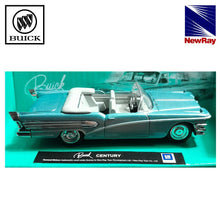 Cargar imagen en el visor de la galería, Buick Century azul coche a escala 1/43 New Ray