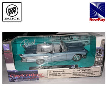 Cargar imagen en el visor de la galería, Buick Century azul coche a escala 1/43 New Ray-(4)