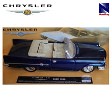 Cargar imagen en el visor de la galería, Chrysler 300E (1959) azul New Ray miniatura a escala 1/43