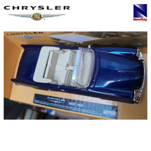 Cargar imagen en el visor de la galería, Chrysler 300E (1959) azul New Ray miniatura a escala 1/43-(1)