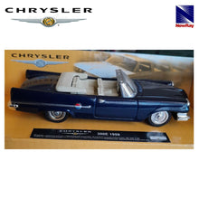 Cargar imagen en el visor de la galería, Chrysler 300E (1959) azul New Ray miniatura a escala 1/43-