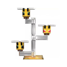 Cargar imagen en el visor de la galería, MINECRAFT figura abejas con cubos para construir (GTP20)