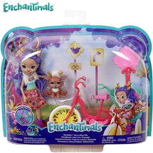 Cargar imagen en el visor de la galería, Enchantimals bicicleta de paseo muñeca Danessa Deer y ciervo Sprint (GJX30)-(1)